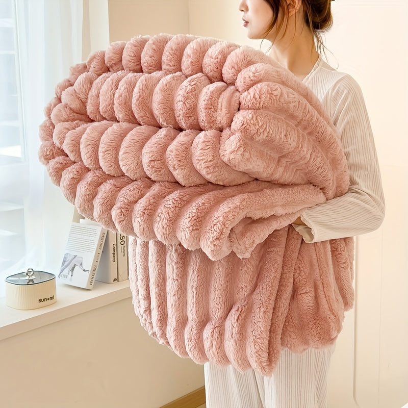 Double-Sided Throw Blanket - Warm, Soft & Cozy